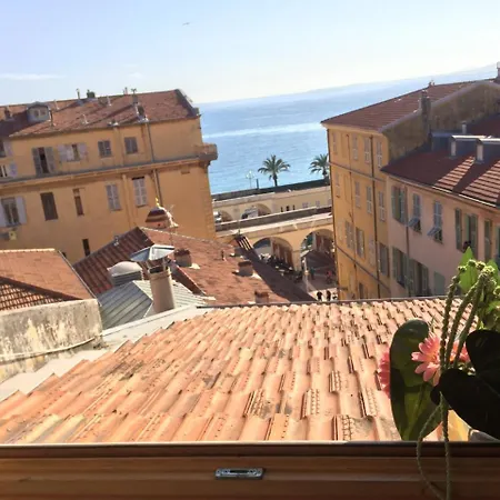 アパート Le Gilly 6 - F3 Exceptionnel, Vue Mer, Moderne, Climatisation, Vieux-nice *